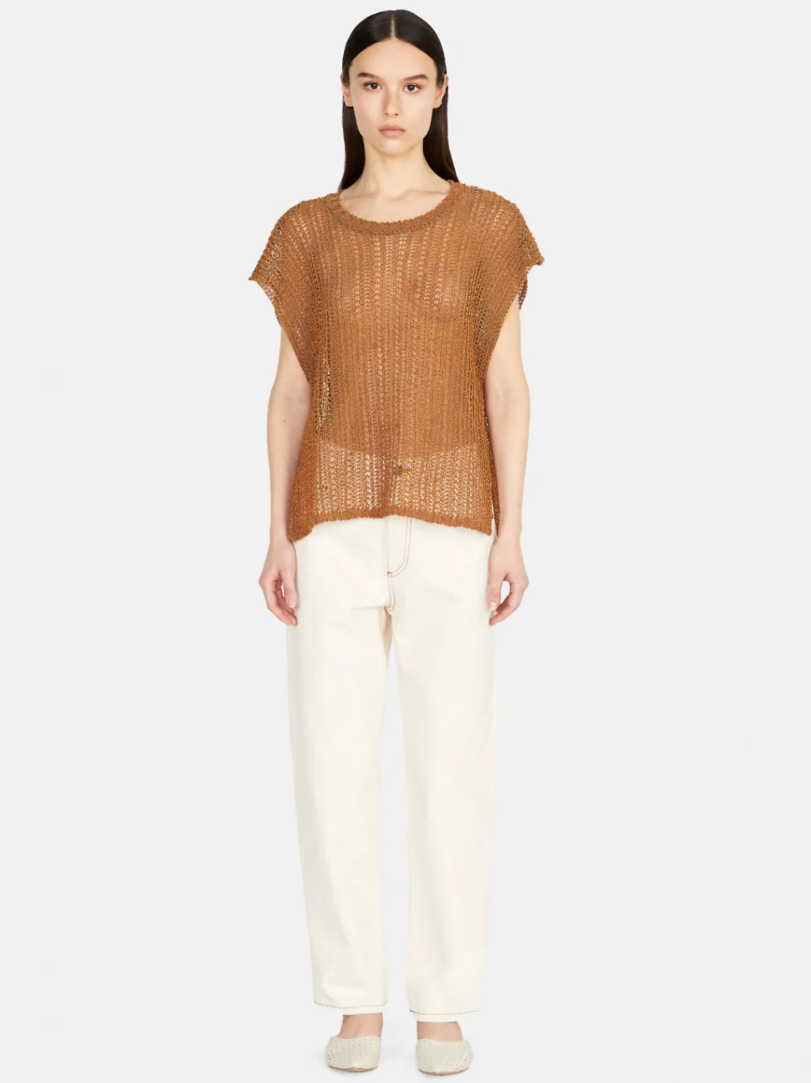 Women Sisley Jumpers & Knitwear<Open-Knit Sweater