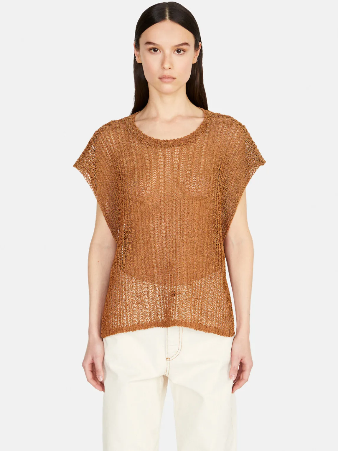 Women Sisley Jumpers & Knitwear<Open-Knit Sweater