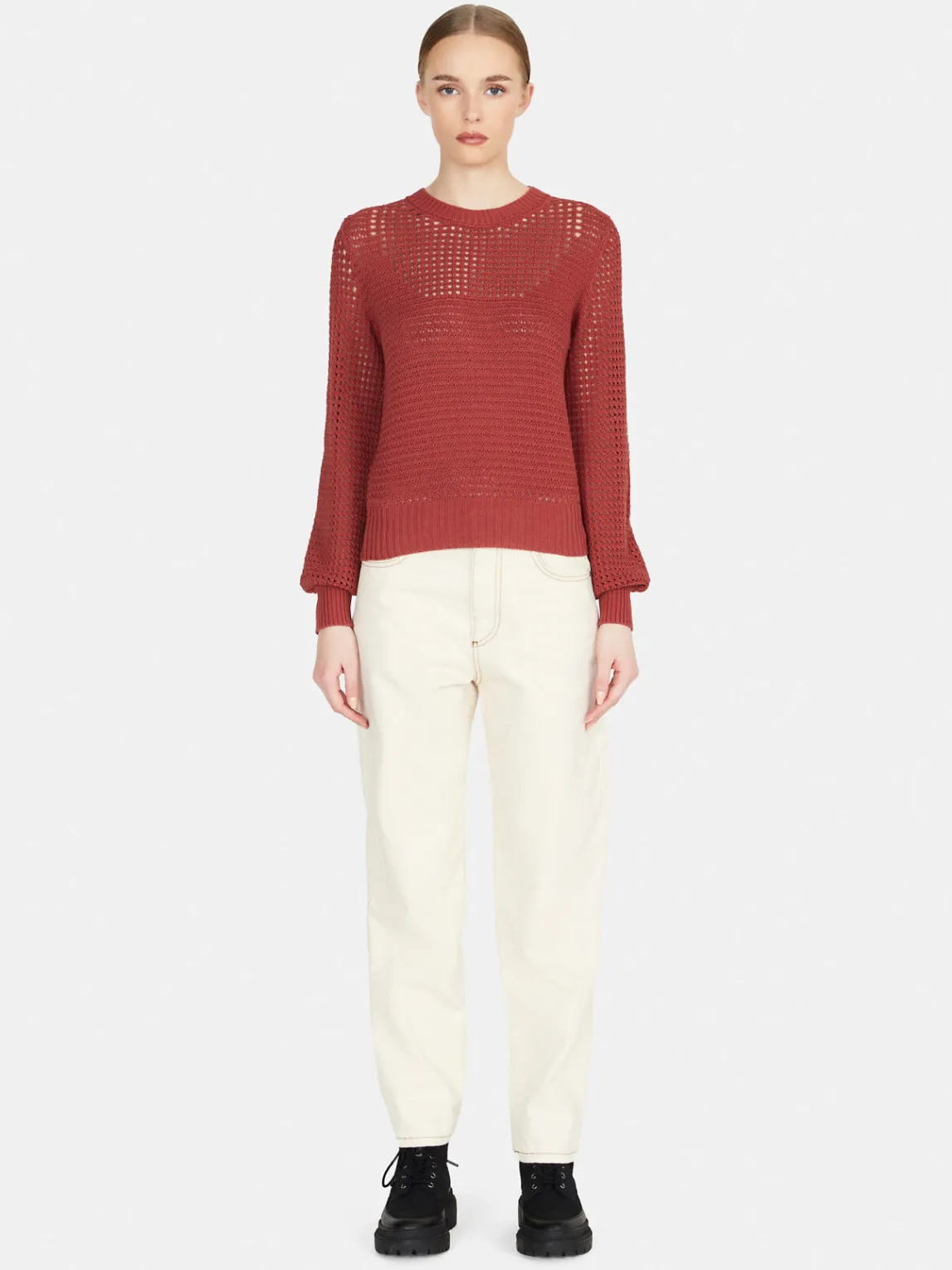Women Sisley Jumpers & Knitwear<Open-Knit Sweater