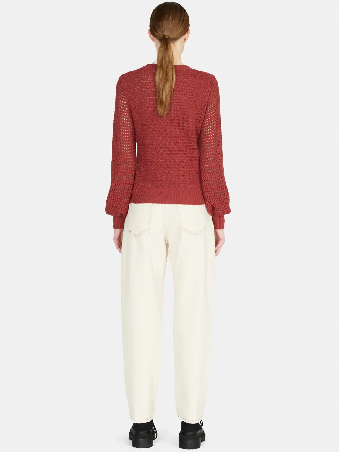 Women Sisley Jumpers & Knitwear<Open-Knit Sweater