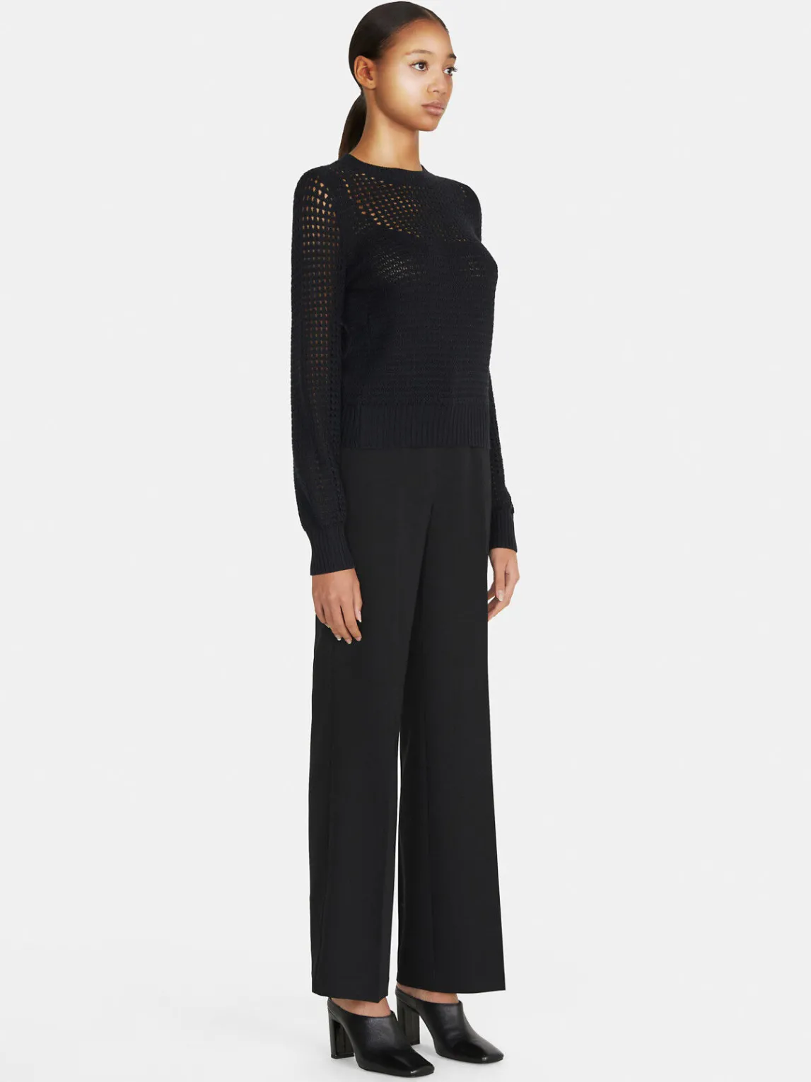 Women Sisley Jumpers & Knitwear<Open-Knit Sweater