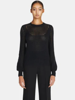 Women Sisley Jumpers & Knitwear<Open-Knit Sweater