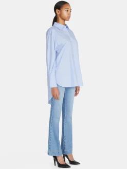 Women Sisley Shirts & Blouses<Oversized Fit Shirt In 100% Cotton