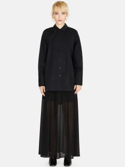 Women Sisley Shirts & Blouses<Oversized Fit Shirt In 100% Cotton