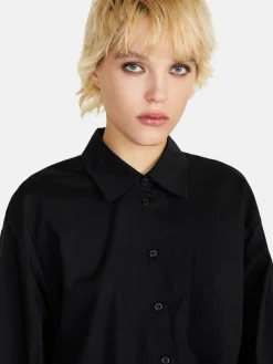 Women Sisley Shirts & Blouses<Oversized Fit Shirt In 100% Cotton
