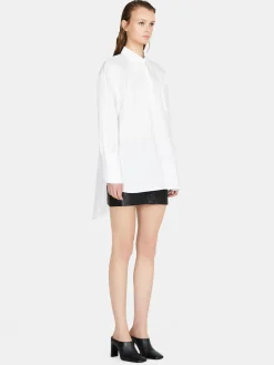 Women Sisley Shirts & Blouses<Oversized Fit Shirt In 100% Cotton