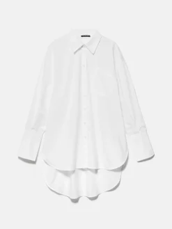 Women Sisley Shirts & Blouses<Oversized Fit Shirt In 100% Cotton