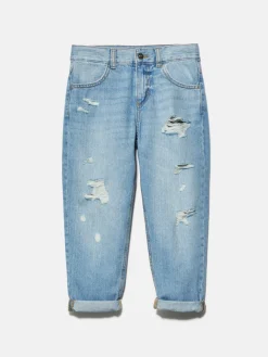 Boys Sisley Trousers<Oversized Jeans With Rips