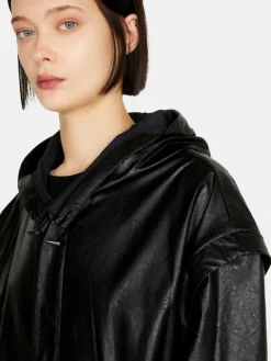 Women Sisley Jackets & Coats<Oversized Parka With Hood