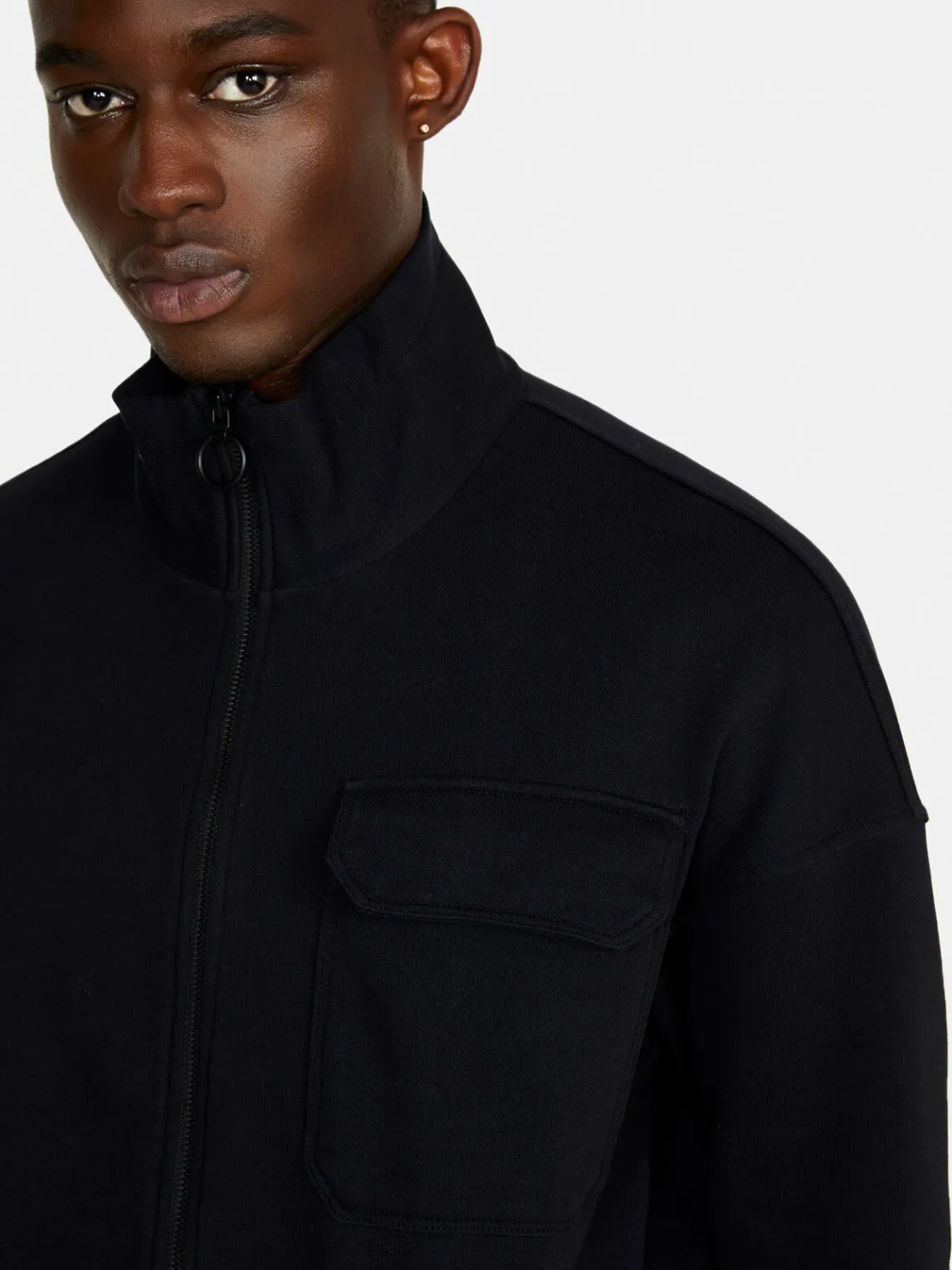 Men Sisley Sweatshirts<Oversized Sweatshirt With Pocket
