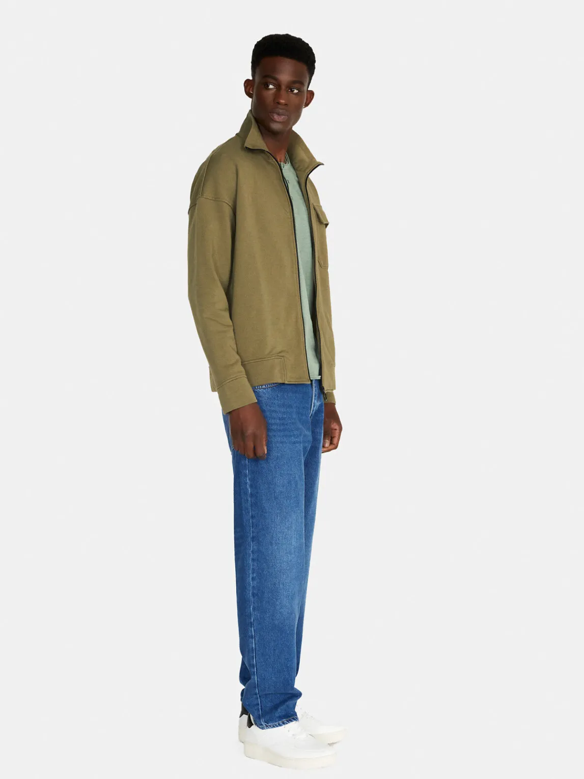 Men Sisley Sweatshirts<Oversized Sweatshirt With Pocket