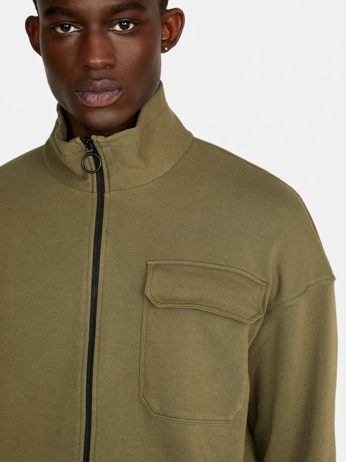 Men Sisley Sweatshirts<Oversized Sweatshirt With Pocket