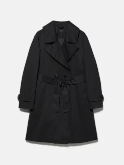 Women Sisley Jackets & Coats<Oversized Trench Coat With Sash