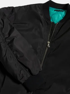 Boys Sisley Jackets & Coats<Padded Bomber Jacket With Graffiti Print