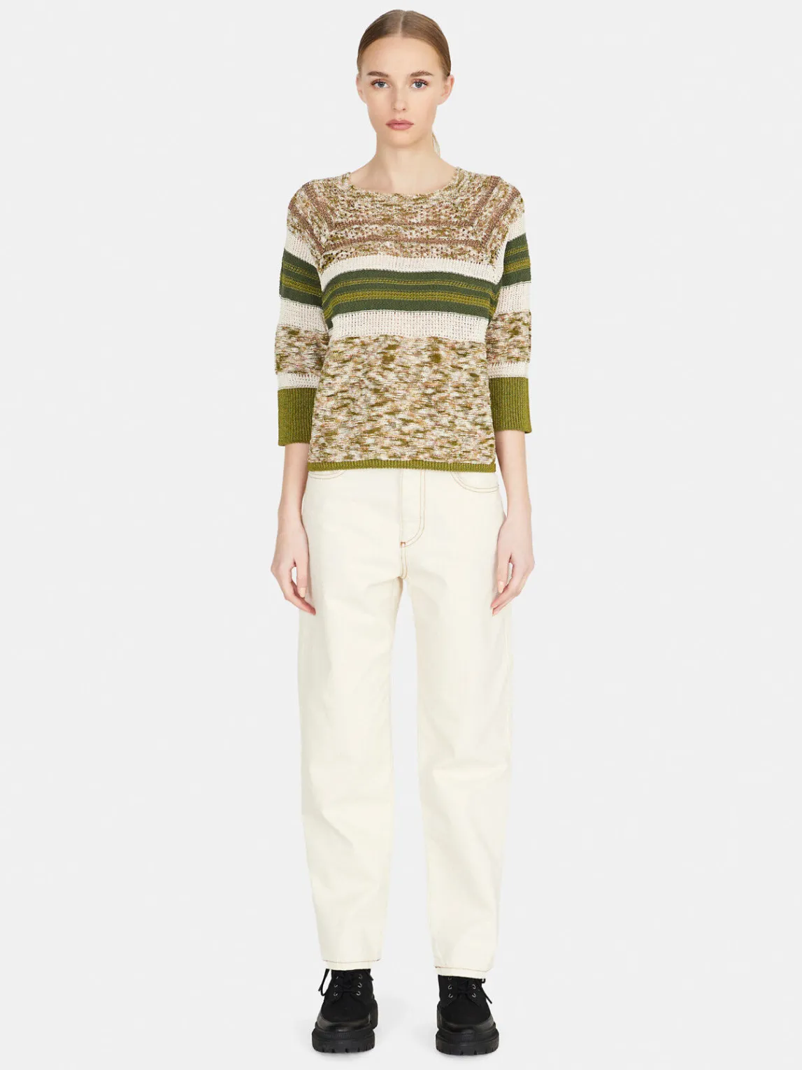 Women Sisley Jumpers & Knitwear<Patterned Sweater