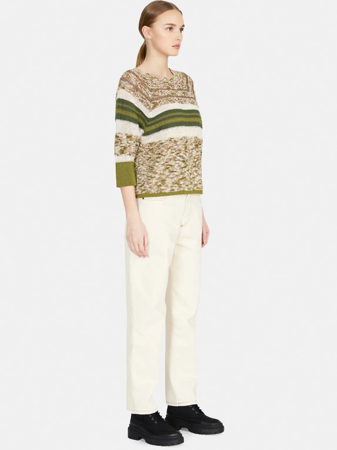 Women Sisley Jumpers & Knitwear<Patterned Sweater