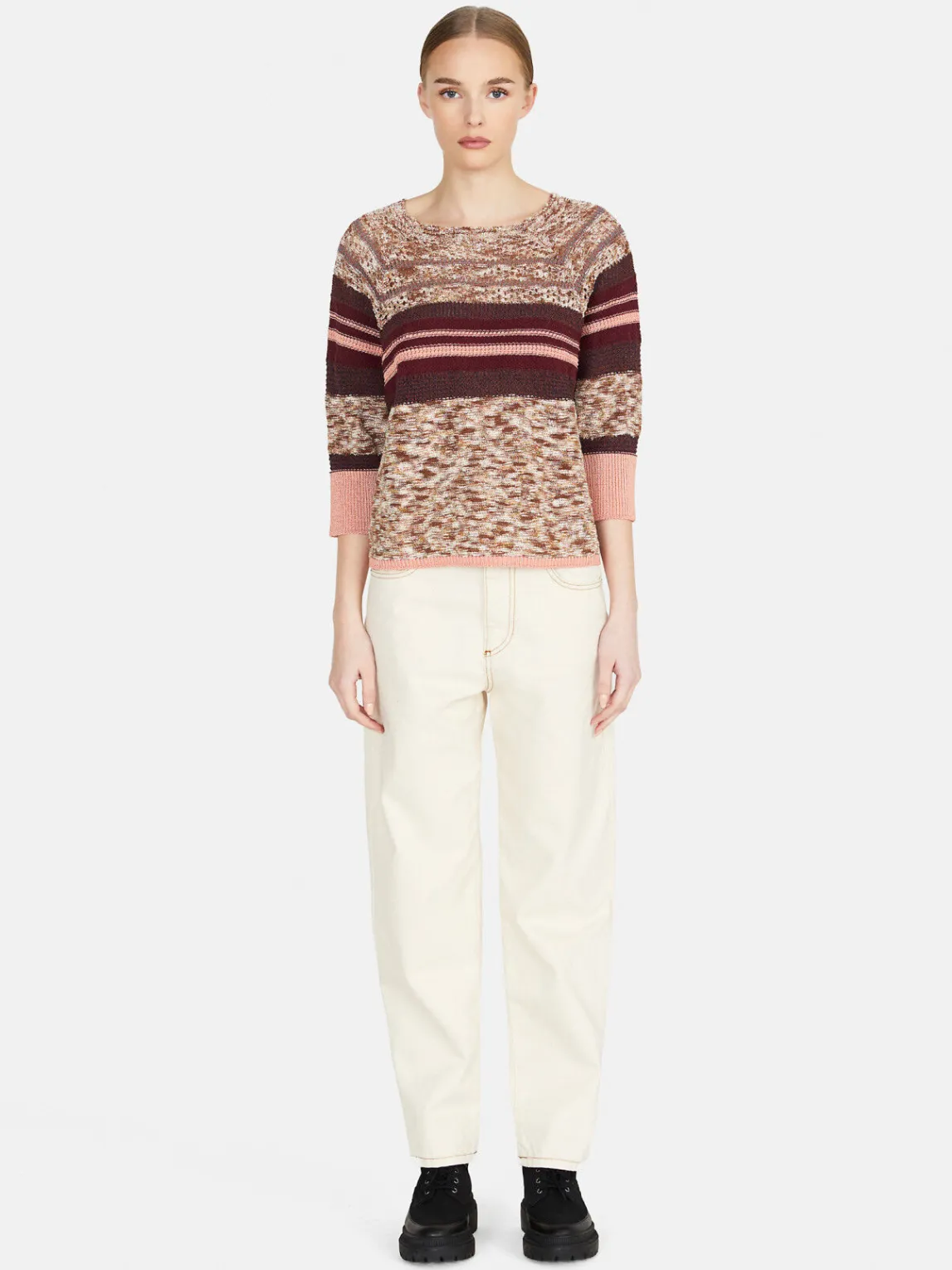 Women Sisley Jumpers & Knitwear<Patterned Sweater