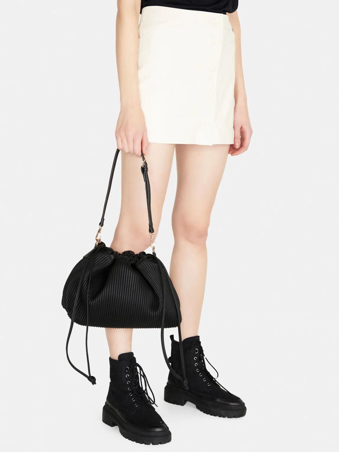 Women Sisley Bags<Pleated Duffle Bag