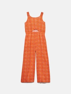 Girls Sisley Dresses & Jumpsuits<Printed Jumpsuit With Porthole