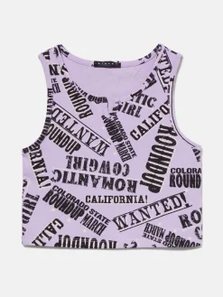 Girls Sisley Tops & T-Shirts<Printed Top