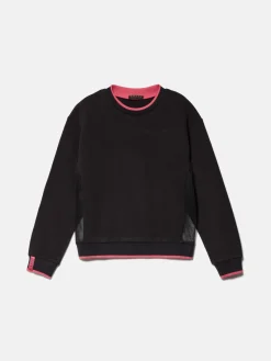 Girls Sisley Jumpers & Cardigans<Pullover Sweatshirt With Mesh