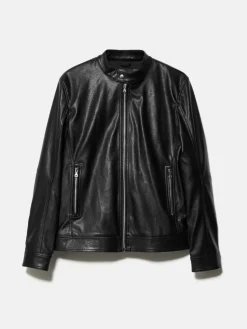 Men Sisley Jackets & Coats<Regular Fit Biker Jacket