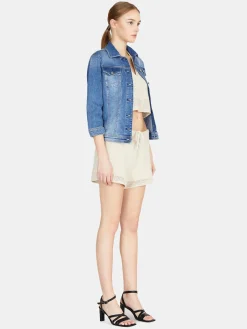 Women Sisley Jackets & Coats<Regular Fit Jean Jacket