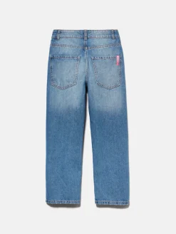 Girls Sisley Trousers & Skirts<Regular Fit Jeans With Rips
