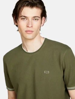 Men Sisley T-Shirts<Regular Fit T-Shirt With Embroidery
