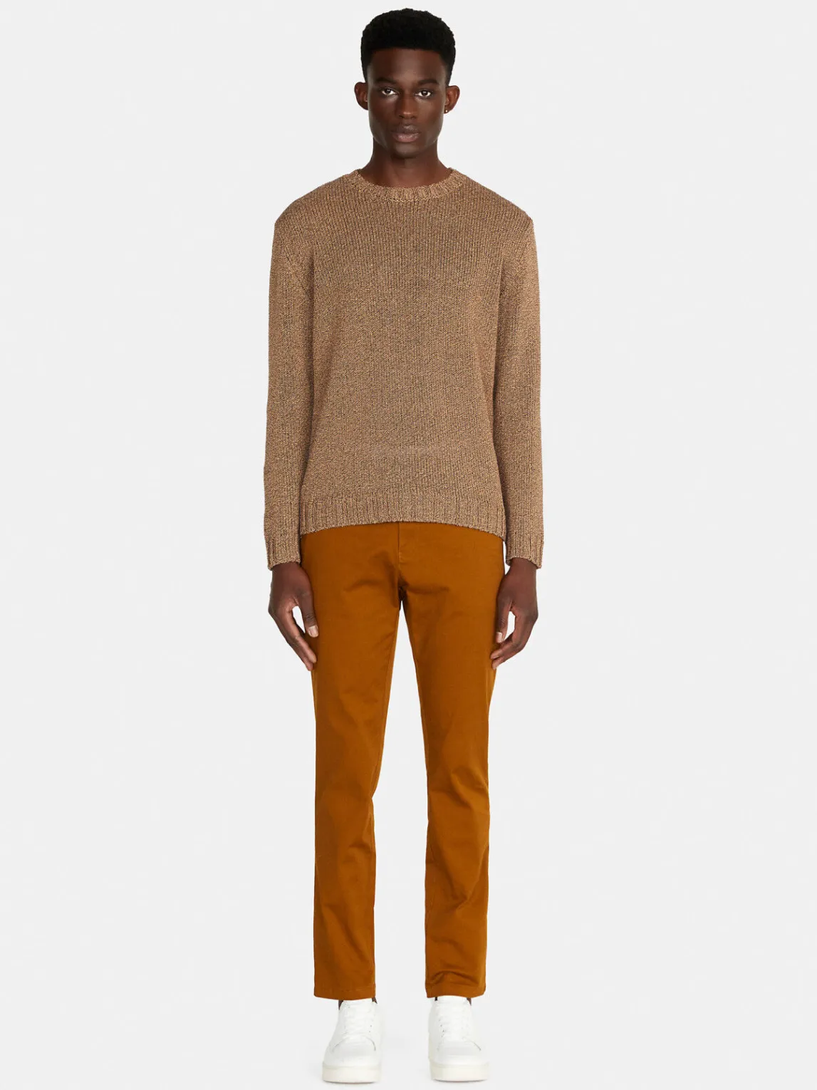 Men Sisley Jumpers & Knitwear<Relaxed Fit Crew Neck Sweater