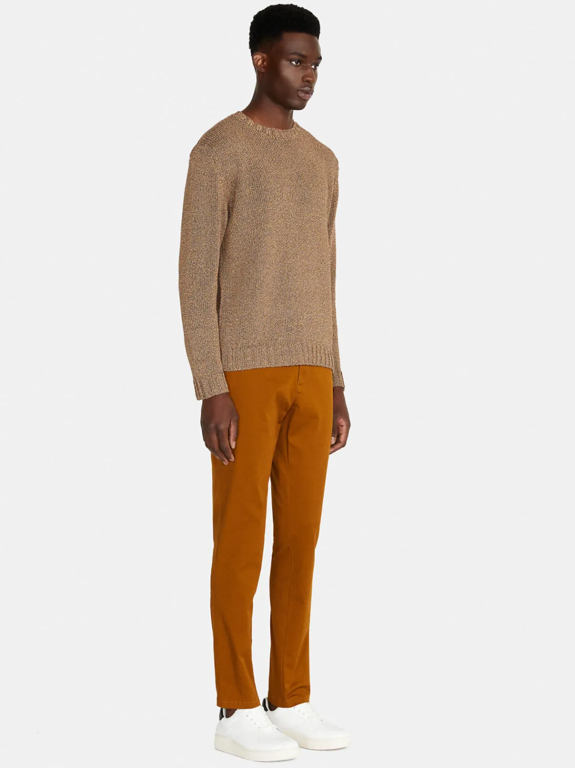 Men Sisley Jumpers & Knitwear<Relaxed Fit Crew Neck Sweater