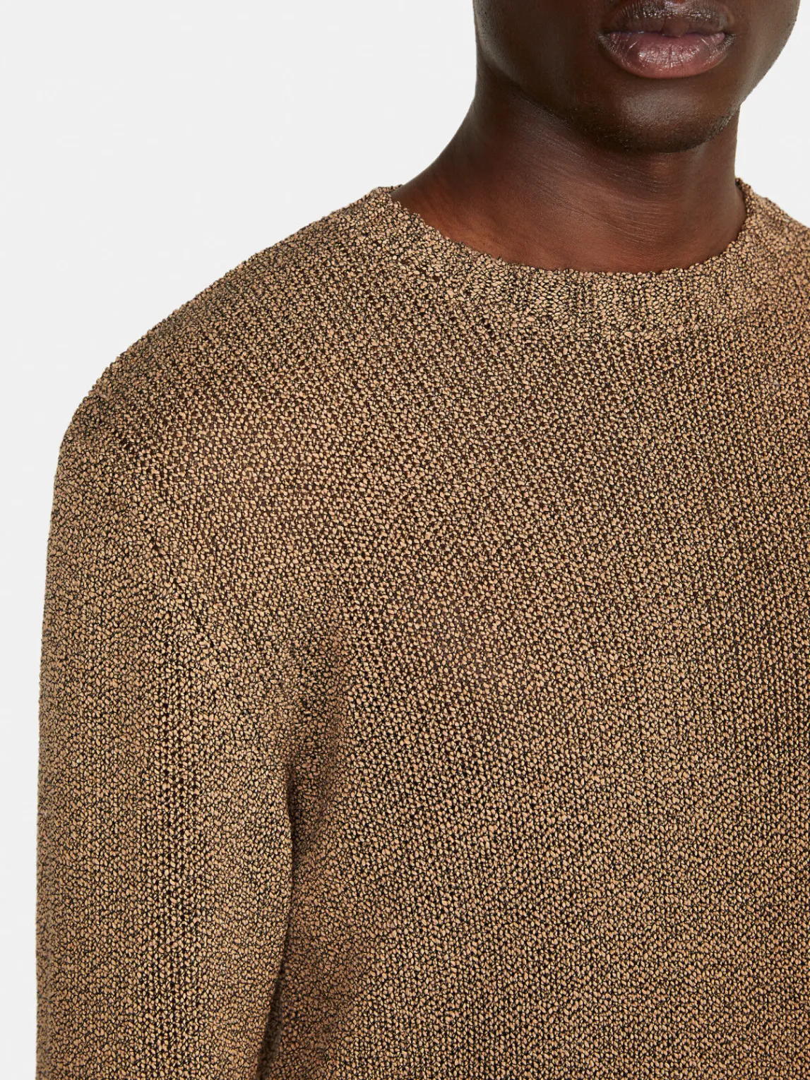 Men Sisley Jumpers & Knitwear<Relaxed Fit Crew Neck Sweater