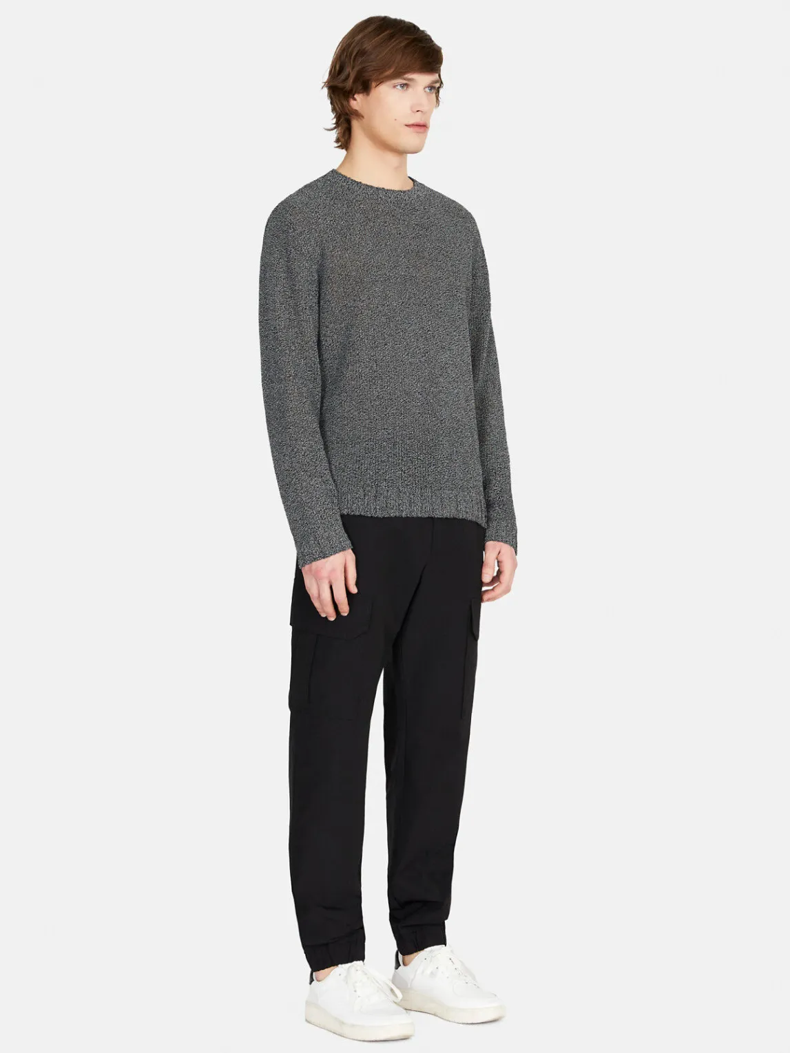 Men Sisley Jumpers & Knitwear<Relaxed Fit Crew Neck Sweater