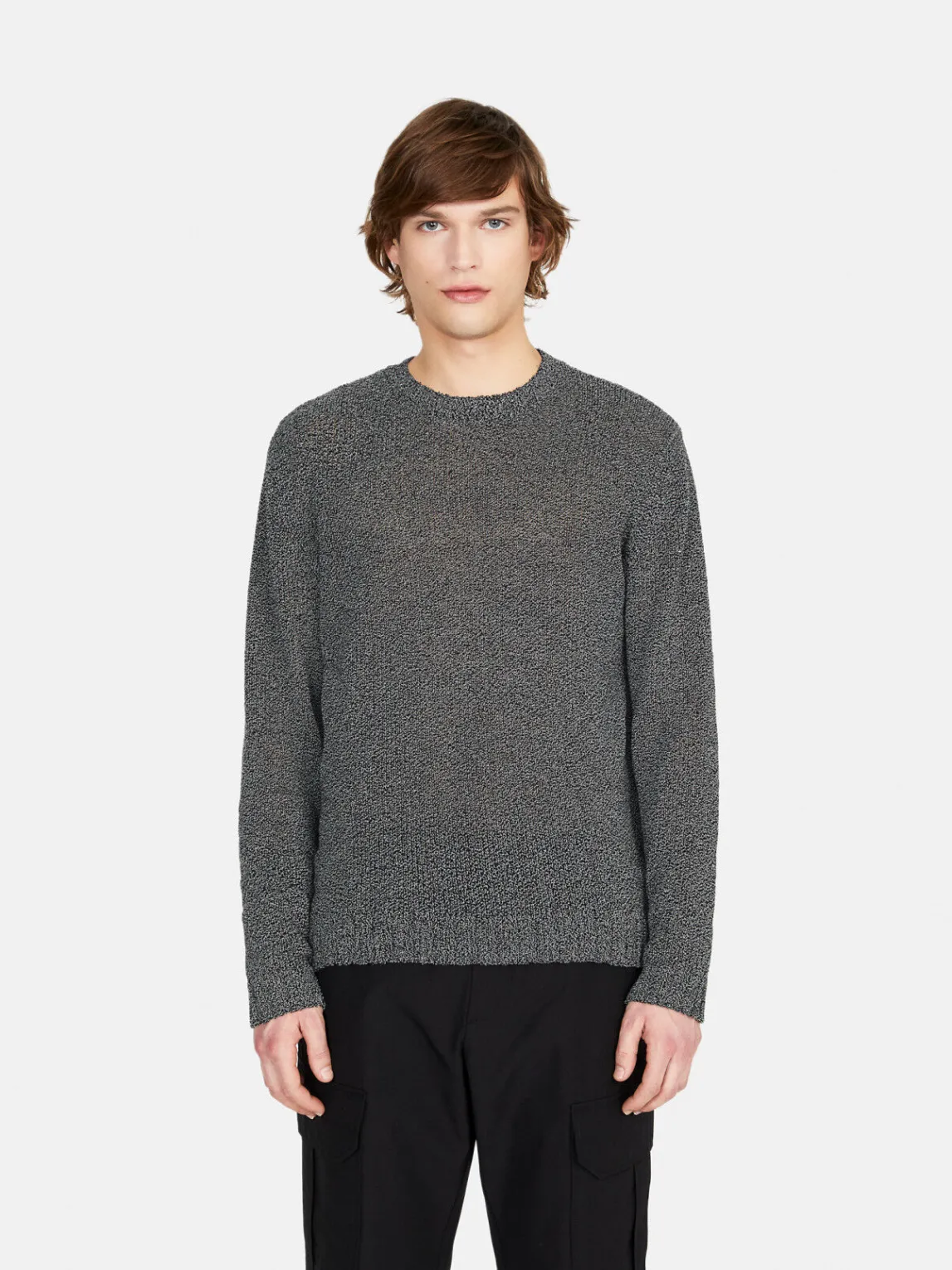 Men Sisley Jumpers & Knitwear<Relaxed Fit Crew Neck Sweater