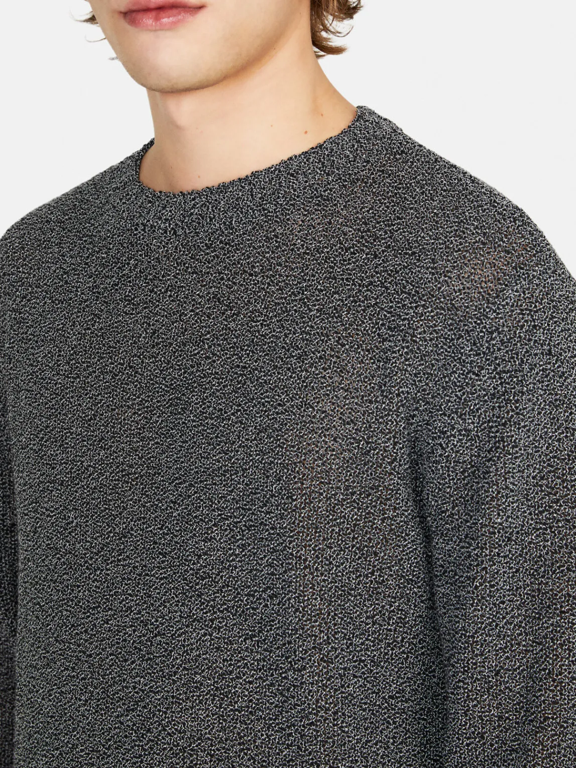 Men Sisley Jumpers & Knitwear<Relaxed Fit Crew Neck Sweater