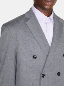 Men Sisley Jackets & Coats<Relaxed Fit Double-Breasted Jacket