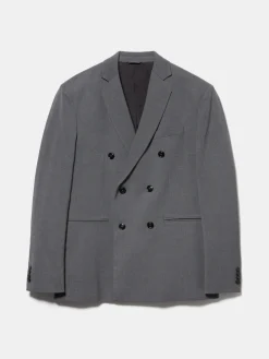 Men Sisley Jackets & Coats<Relaxed Fit Double-Breasted Jacket