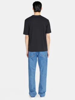 Men Sisley T-Shirts<Relaxed Fit T-Shirt With Embroidery