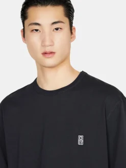 Men Sisley T-Shirts<Relaxed Fit T-Shirt With Embroidery
