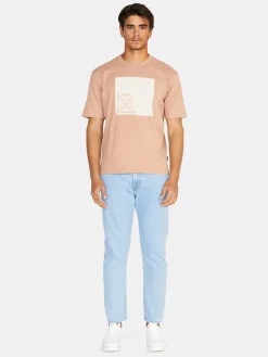 Men Sisley T-Shirts<Relaxed Fit T-Shirt With Print