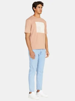 Men Sisley T-Shirts<Relaxed Fit T-Shirt With Print