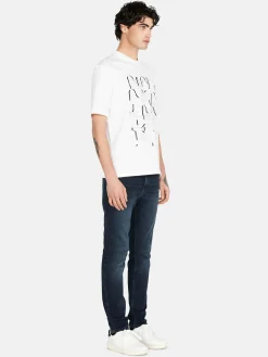 Men Sisley T-Shirts<Relaxed Fit T-Shirt With Print