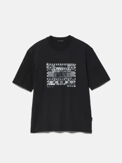 Men Sisley T-Shirts<Relaxed Fit T-Shirt With Print