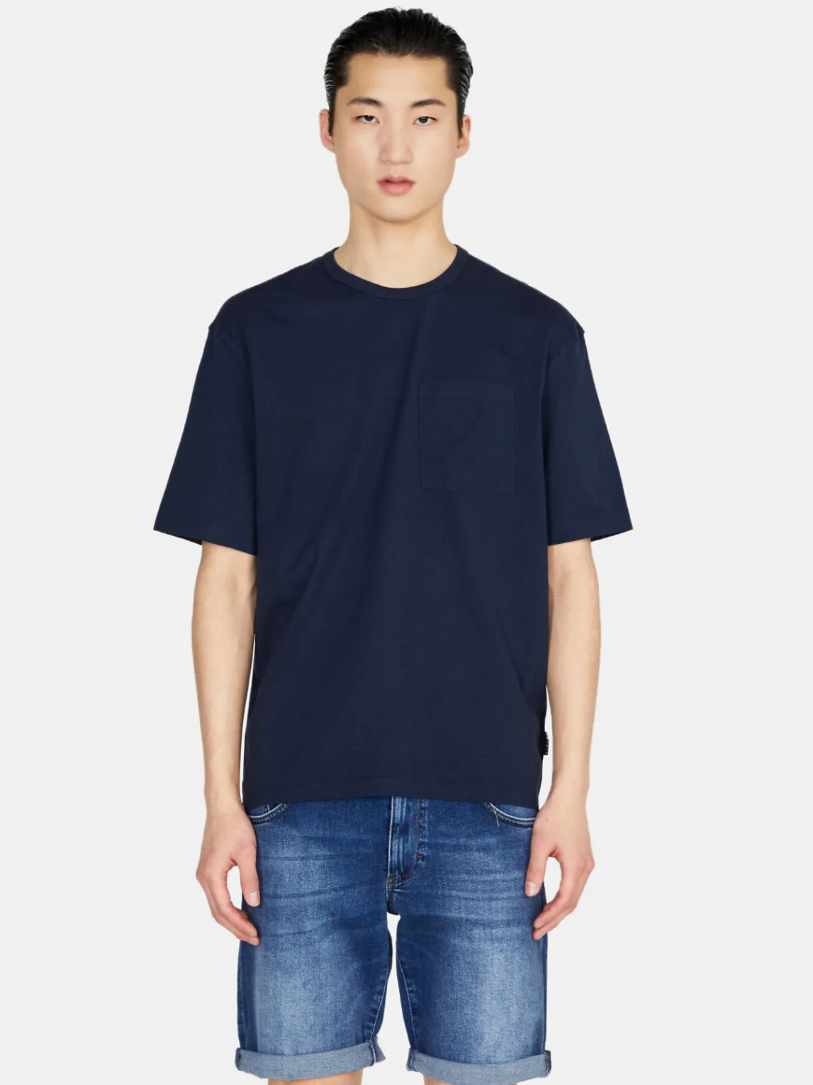 Men Sisley T-Shirts<Relaxed Fit T-Shirt With Pocket