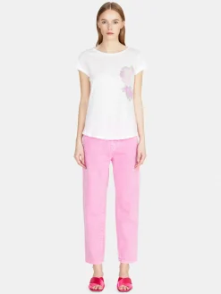 Women Sisley Tops & T-Shirts<Relaxed Fit T-Shirt With Print