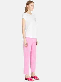 Women Sisley Tops & T-Shirts<Relaxed Fit T-Shirt With Print