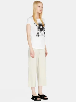 Women Sisley Tops & T-Shirts<Relaxed Fit T-Shirt With Print