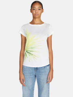 Women Sisley Tops & T-Shirts<Relaxed Fit T-Shirt With Print