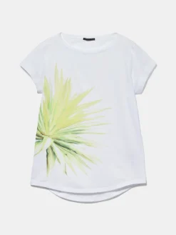 Women Sisley Tops & T-Shirts<Relaxed Fit T-Shirt With Print