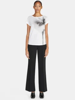 Women Sisley Tops & T-Shirts<Relaxed Fit T-Shirt With Print